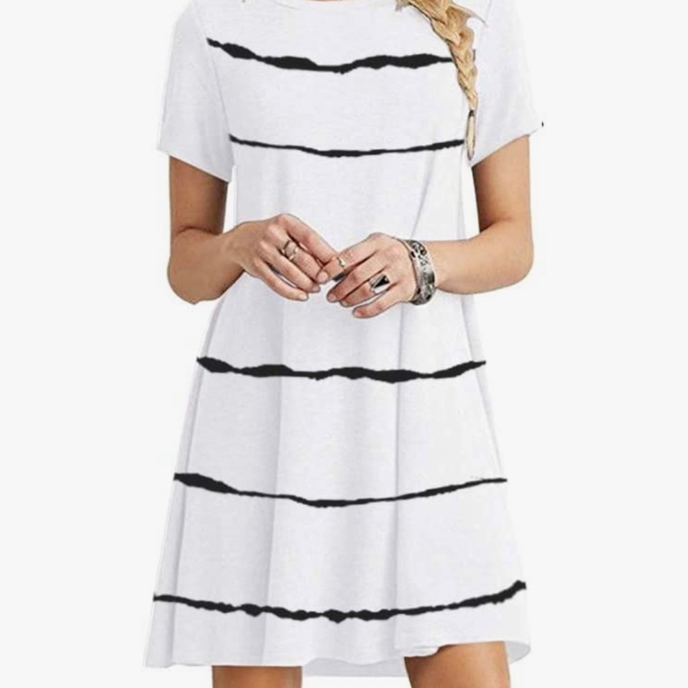 Black Stripe Dress